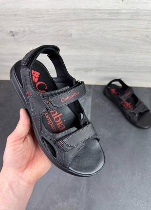 Мужские кожаные сандали