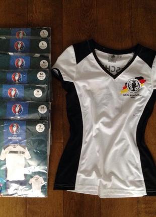 Футболка жіноча uefa euro 2016 р. xs, s, m, l