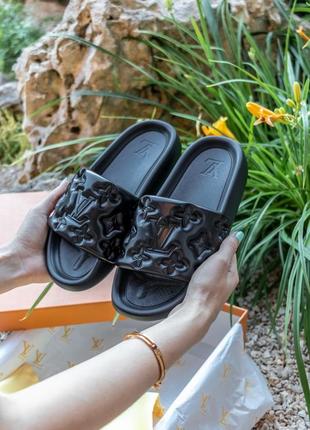 Жіночі шльопанці в стилі louis vuitton топ якість 🥑