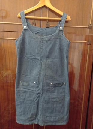 Сарафан джинсовый