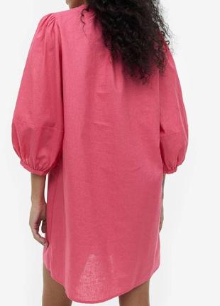 Лляна сукня 8-10 h&m2 фото