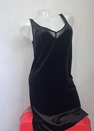 Платье платье велюр нового состояния