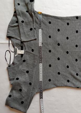 Мама джемпер тонкой вязки - серый/пятнистый - женщины | h&m кофта футболка с длинным рукавом