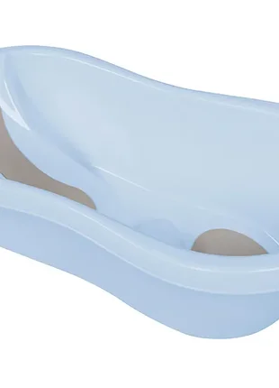 Дитяча анатомічна ванна. дитяча ванна 40x81x24 см блакитна freeon cosy словенія 49225