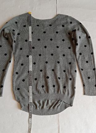 Мама джемпер тонкой вязки - серый/пятнистый - женщины | h&m кофта футболка с длинным рукавом