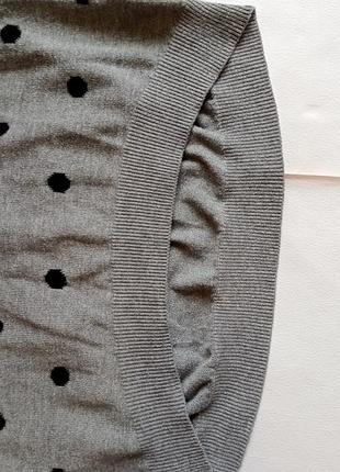 Мама джемпер тонкой вязки - серый/пятнистый - женщины | h&m кофта футболка с длинным рукавом