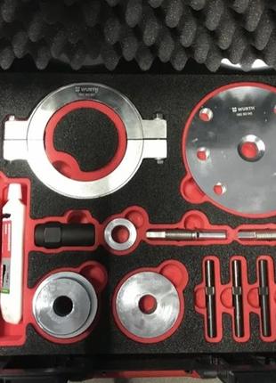 Набор инструментов для снятия и установки подшипников колесиков группы vw