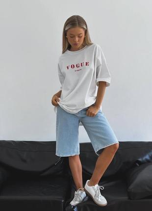 Футболка (oversize)🤍