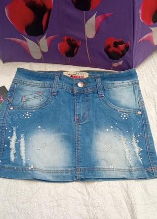 Джинсовая юбочка