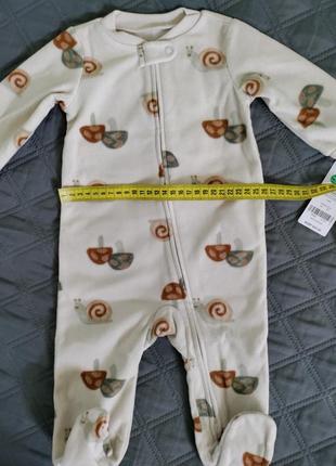 Флісовий чоловічок, carter's, 6 міс 5