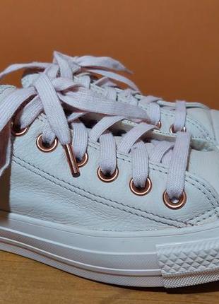Жіночі фірмові шкіряні кеди converse
