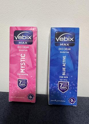 Vebix max mystic for women 25 ml дезодорант