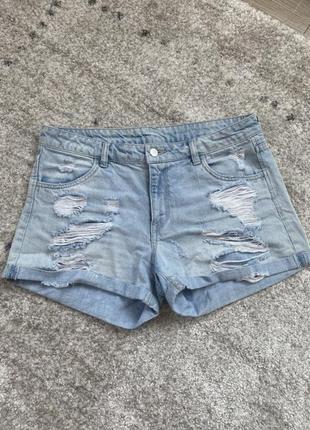 Актуальні шорти висока посадка оверсайз h&m zara bershka divided topshop