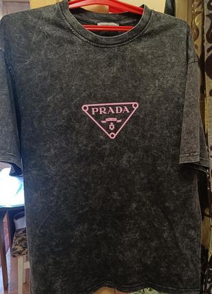 Футболки тайдань  prada, miu miu, puma
