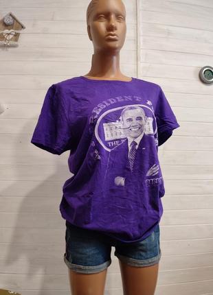 Натуральная футболка m-xl без боковых швов