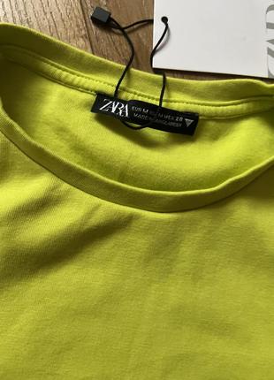 Zara новый кроп топ кофточка зара укороченная хлопок испания7 фото