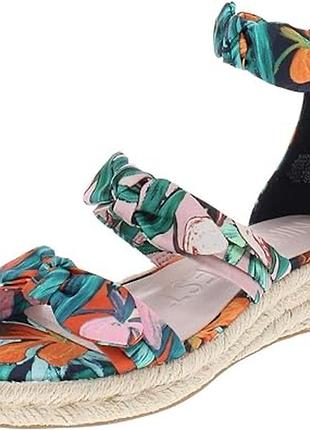 Босоніжки еспадрільї квітковий принт
