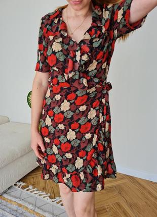 Сукня на запах2 фото
