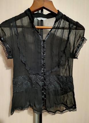 Блуза чорна від new look1 фото