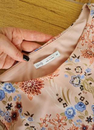Сукня в квіти, шифонова сукня3 фото