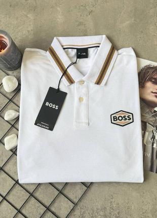 Мужское поло hugo boss