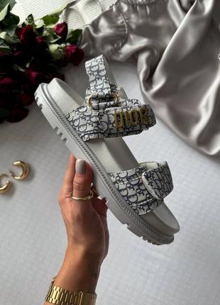 Женские сандалии в стиле chr dior топ качество 🥑