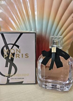 Yves saint laurent mon paris 90 мл духи женские, парфуми жіночі, туалетна вода, парфюм