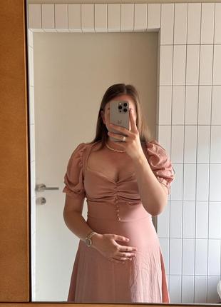 Платье на запах длинное missguided3 фото
