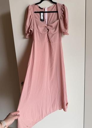Платье на запах длинное missguided7 фото