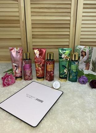 Набір міст спрей + лосьйон для тіла victoria's secret оригінал вікторія сікрет4 фото