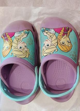 Crocs frozen 16 см для дівчаток