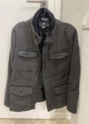 Чоловіче пальто від h&m