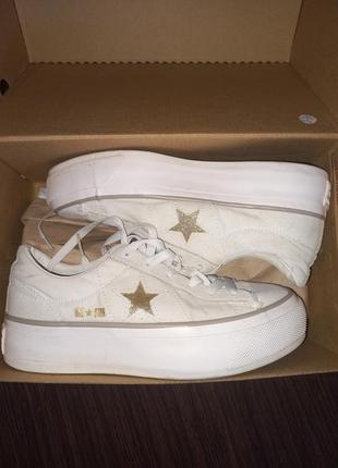 Кеды на платформе от converse.