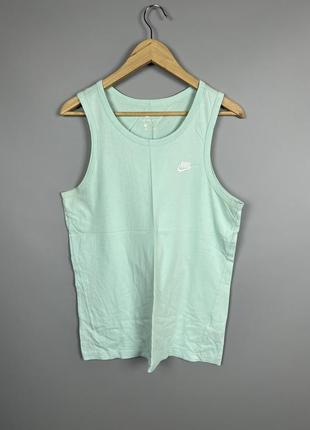 Nike mint мужская майка мятного цвета