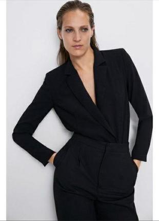 Крутой блейзер боди zara - m - на с, м