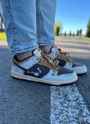 Чоловічі кросівки nike sb dunk low x stussy 40th