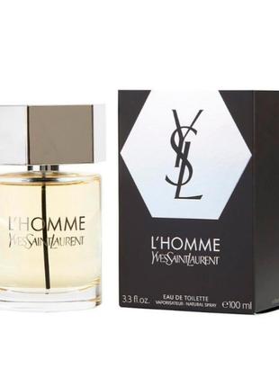 Оригинал yves saint laurent l'homme 100 ml ( йсен лоран л хом) туалетная вода