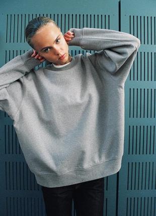 Базовий світшот оверсайз zara