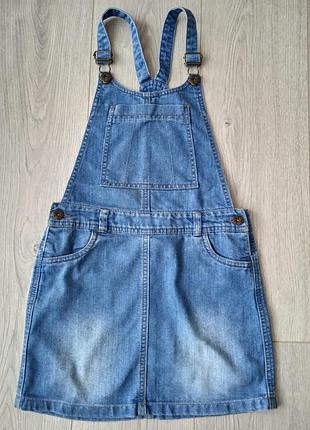 Сарафан джинсовый