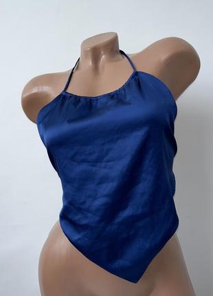 Топ атласний на зав‘язках топ атласный на завязках 💙shein💙