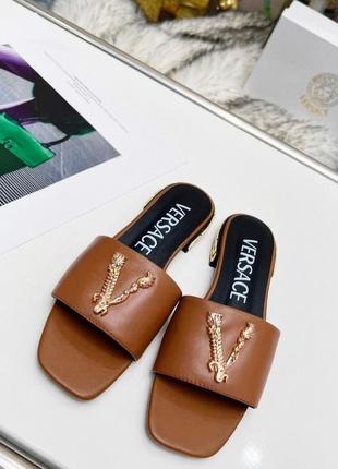 Шлепанцы брендовые versace4 фото