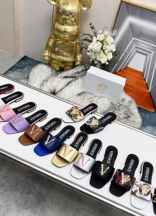 Шлепанцы брендовые versace8 фото