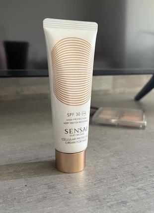 Spf 30 sensay антивіковий сонцезахисний крем для обличча
