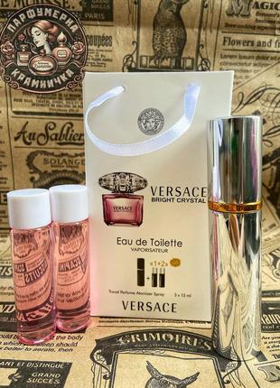 Женская туалетная вода с феромонами versace “bright crystal”