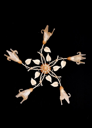 Люстра ручної роботи в стилі флористика nblight модель гілка