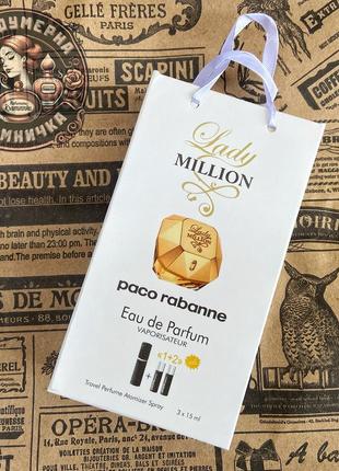 Женские духи с феромонами paco rabanne "lady million"