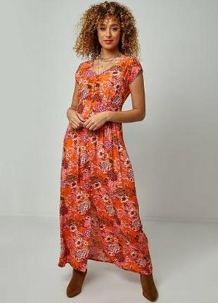 Натуральне плаття максі joe browns на ґудзиках нове з биркою.