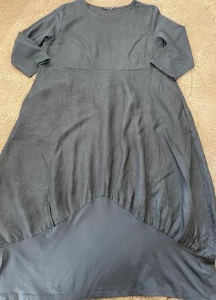 Платье лен италия
