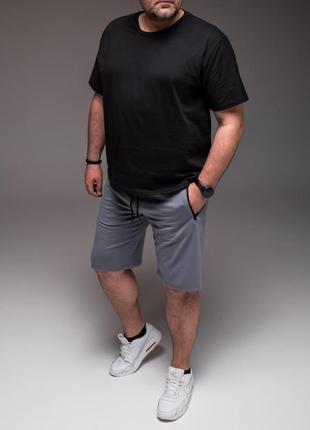 Костюм мужской футболка + шорты батал