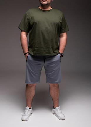 Костюм чоловічий футболка + шорти батал